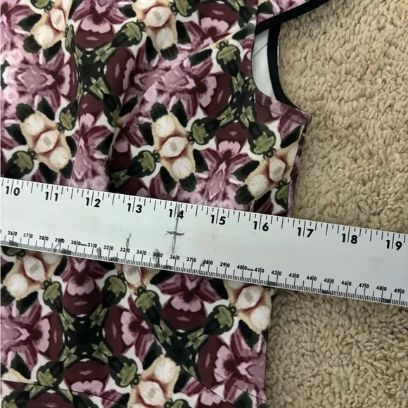 Ted Baker Pink and Purple Floral Dress - Picture 5 of 8